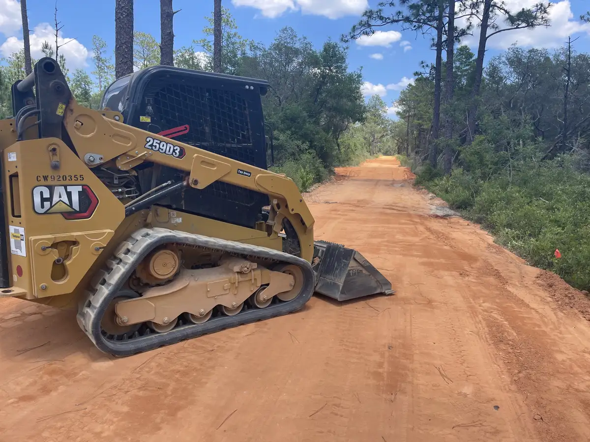 Forestry mulching land clearing project