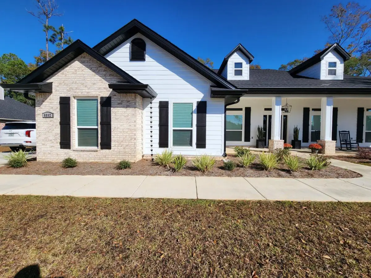 Landscaping and land clearing project in Milton FL