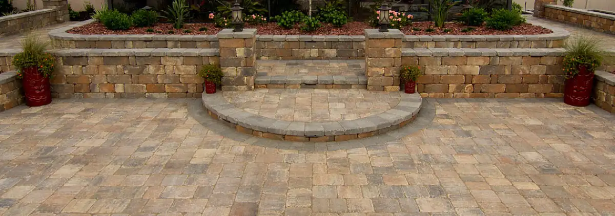 Paver patio and walkway installation in Northwest Florida